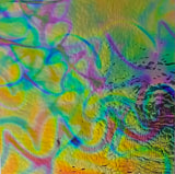 CBS 3mm Black Bullseye Corkscrew 90 COE Dichroic Glass - 3 Sizes!