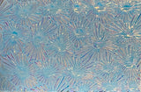 Thin Clear CBS Salmon Florentine 90 COE Dichroic Glass - 5 sizes available!