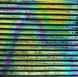 CBS 3mm Black Bullseye Reptilian Prismatic 90 COE Dichroic Glass - 3 Sizes!