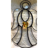 Glass Bevel Angel Cluster for Stained Glass and Lead Projects - Free US shipping!