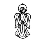 Glass Bevel Angel Cluster for Stained Glass and Lead Projects - Free US shipping!