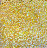 Thin Clear CBS Pink Teal Dew Drop 90 COE Dichroic Glass - 5 sizes available!