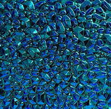 Black CBS Pink Teal Dew Drop 90 COE Dichroic Glass - 5 sizes available!