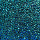 Black CBS Pink Teal Dew Drop 90 COE Dichroic Glass - 5 sizes available!