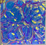 Clear 3mm CBS Cyan Copper Figure C 90 COE Dichroic Glass - 5 sizes available!