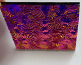 Black CBS Green Magenta Florentine 90 COE Dichroic Glass - 5 sizes available!