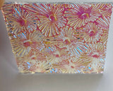 Thin Clear CBS Magenta Green Florentine 90 COE Dichroic Glass