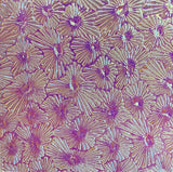 Thin Clear CBS Magenta Green Florentine 90 COE Dichroic Glass