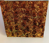 Black CBS Salmon 'Florentine' 90 COE Dichroic Glass - 5 sizes available!