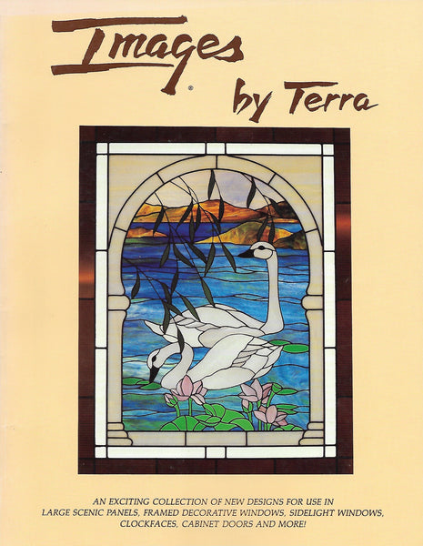 Vintage Hard to Find 1986 "Images by Terra" Stained Glass Pattern Book - Amazing patterns from the 80's!
