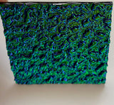 Thin Black CBS Matrix Emerald 90 COE Dichroic Glass - 5 sizes available!