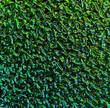 Thin Black CBS Matrix Emerald 90 COE Dichroic Glass - 5 sizes available!