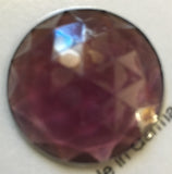 30mm Faceted Glass Jewels for Stained Glass ~ 18 Colors Available!!