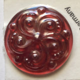 35mm Swirl Textured Glass Jewels for Stained Glass - (17) Colors Available!!