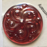 35mm Swirl Textured Glass Jewels for Stained Glass - (13) Colors Available!!