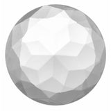 40mm Clear Double Faceted Glass Jewels for Stained Glass and Leaded Projects