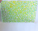 Clear CBS Green Magenta Reflector 'Dew Drop' 90 COE Dichroic Glass - 5 sizes available!