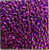 Black CBS Green Magenta Reflector 'Dew Drop' 90 COE Dichroic Glass - Available in 5 sizes!