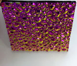 Black CBS Green Magenta Reflector 'Dew Drop' 90 COE Dichroic Glass - Available in 5 sizes!