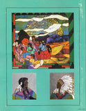 Vintage 1994 'Southwest Expressions 2' Stained Glass Pattern Book - OOP - Incredible patterns!