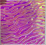 Clear CBS Magenta Green 'Stream X' 90 COE Dichroic Glass - 5 sizes available!