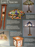 Vintage 2008 'Lamps for All Seasons' Stained Glass Tiffany Lampshades Full Color ASGLA Calendar - Great source of inspiration!