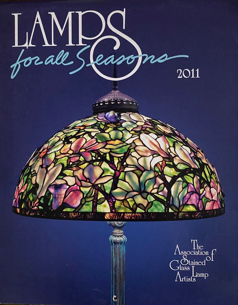 Vintage 2011 'Lamps for All Seasons' Stained Glass Tiffany Lampshades Full Color ASGLA Calendar - Great source of inspiration!