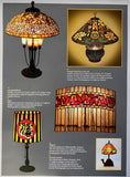 Vintage 2019 'Lamps for All Seasons' Stained Glass Tiffany Lampshades Full Color ASGLA Calendar - Great source of inspiration!