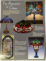 Vintage 2019 'Lamps for All Seasons' Stained Glass Tiffany Lampshades Full Color ASGLA Calendar - Great source of inspiration!