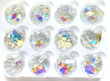 20mm Preciosa AB Crystal Chandelier Pendant Glass Ball Prism - Beautiful!