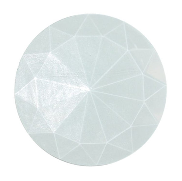 50mm (2") Round Clear 36 Facets Faceted Bevel for Stained Glass and Leaded Projects