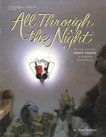 Vintage OOP 'All Through the Night Stained Glass' 1990 Pattern Book - 50 Night Light patterns!