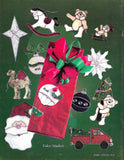 2001 'Holiday Hang-Ups 2' Stained Glass Pattern Book Angels Ornaments Suncatchers