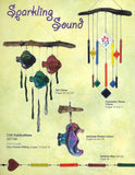 2005 Sparkling Sound Fused Fusing Glass Wind Chimes Pattern Book - Awesome patterns!