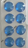 20mm Faceted Glass Jewels for Stained Glass and Lead - Available in 16 colors!