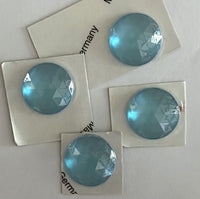 20mm Faceted Glass Jewels for Stained Glass and Lead - Available in 16 colors!
