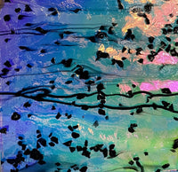 CBS Mardi Gras #4200 Rainbow #2 Frit Stringers 90 COE Dichroic Glass (Coating reversed)