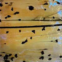 CBS Mardi Gras #4200 Rainbow #2 Frit Stringers 90 COE Dichroic Glass (Coating reversed)