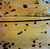 CBS Mardi Gras #4200 Rainbow #2 Frit Stringers 90 COE Dichroic Glass (Coating reversed)