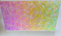 Clear CBS Rainbow #2 Florentine 90 COE Dichroic Glass