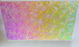Clear CBS Rainbow #2 Florentine 90 COE Dichroic Glass