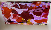 X-Large CBS Specialty 3x5 Autumn Fracture #4111 Blue Gold 90 COE Dichroic Glass - 2 sizes!