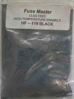 Fuse Master Lead Free High Temperature Black Enamel - Glass and Porcelain Fusing