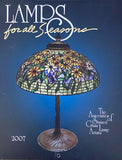 Vintage 2007 'Lamps for All Seasons' Stained Glass Tiffany Lampshades Full Color ASGLA Calendar - Great source of inspiration!