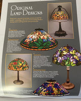 Vintage 2007 'Lamps for All Seasons' Stained Glass Tiffany Lampshades Full Color ASGLA Calendar - Great source of inspiration!