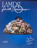 Vintage 2008 'Lamps for All Seasons' Stained Glass Tiffany Lampshades Full Color ASGLA Calendar - Great source of inspiration!