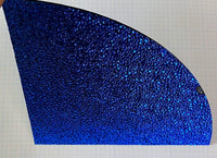 Quarter (1/4) sheet - CBS Black 90 COE Dew Drop Pink Teal Dichroic Glass