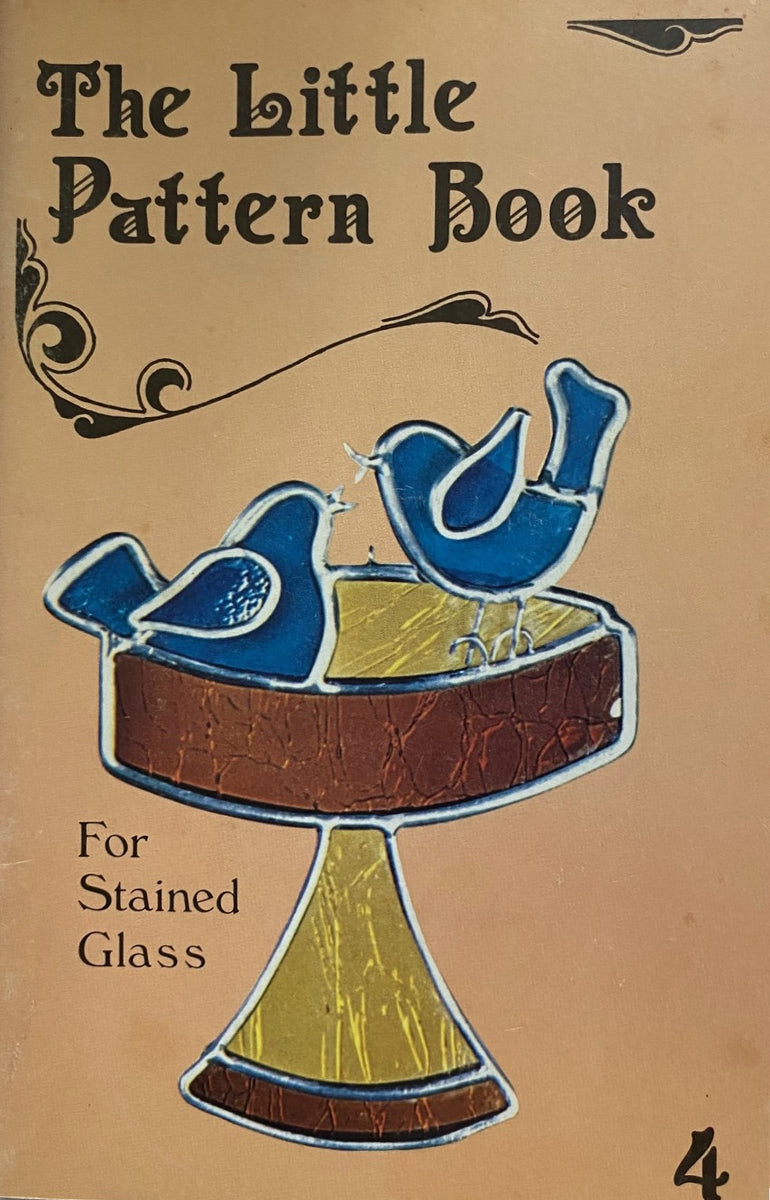 Vintage 70's 'Little Book' Stained Glass Pattern Books – Love That Glass