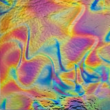 CBS 3mm Black Bullseye Corkscrew 90 COE Dichroic Glass - 3 Sizes!