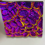 Black CBS Green Magenta Reflector 'Figure C' 90 COE Dichroic Glass - 5 sizes available!